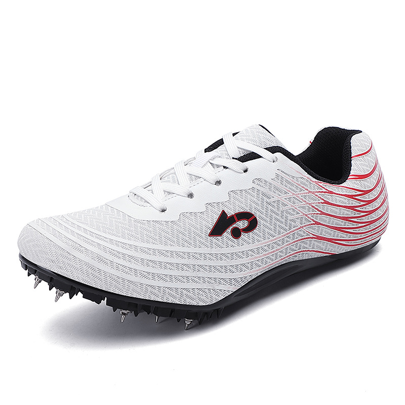 Nuevos zapatos de pista zapatos de entrenamiento malla transpirable ocho uñas zapatos de pista para hombres y mujeres entrenamiento estudiante deportes zapatos de uñas