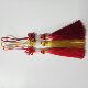 Small Chinese Knot Tassel Hanging Tassel Ancient Style Bookmark Pendant Tassel Red Gold Pendant Mid-Autumn Festival Ready Stock Wholesale