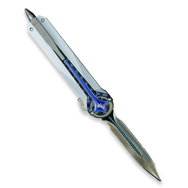 ゲーム周辺機器 22cm 格納式バージョン ポラリス クラフト 武器 金属武器 COS 小道具 刃なし|undefined