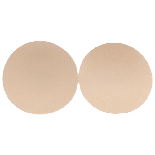 Breast Pad Factory Round Cotton Pad Breast Pad Seamless Chest Patch Anti-bump No Stickiness Breathable Anti-Lighting Groove Insert