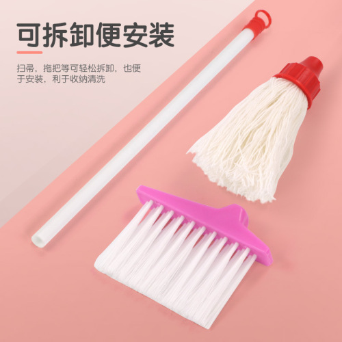 Cross-border children's cleaning and hygiene toy set, simulated bathroom cleaning combo educational toy