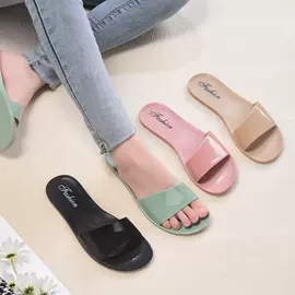 厚底拖鞋;厚底凉鞋;男式一字拖