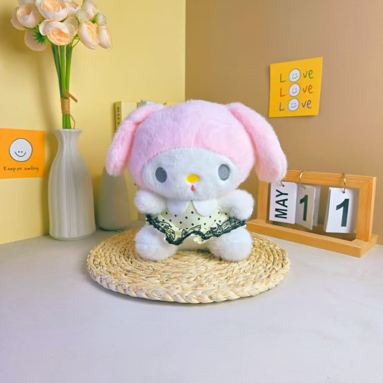 Nuevo juguete de peluche de ocho pulgadas 25cm máquina de agarre muñeca Linda muñeca Regalo de Cumpleaños muñeca de lanzamiento de boda