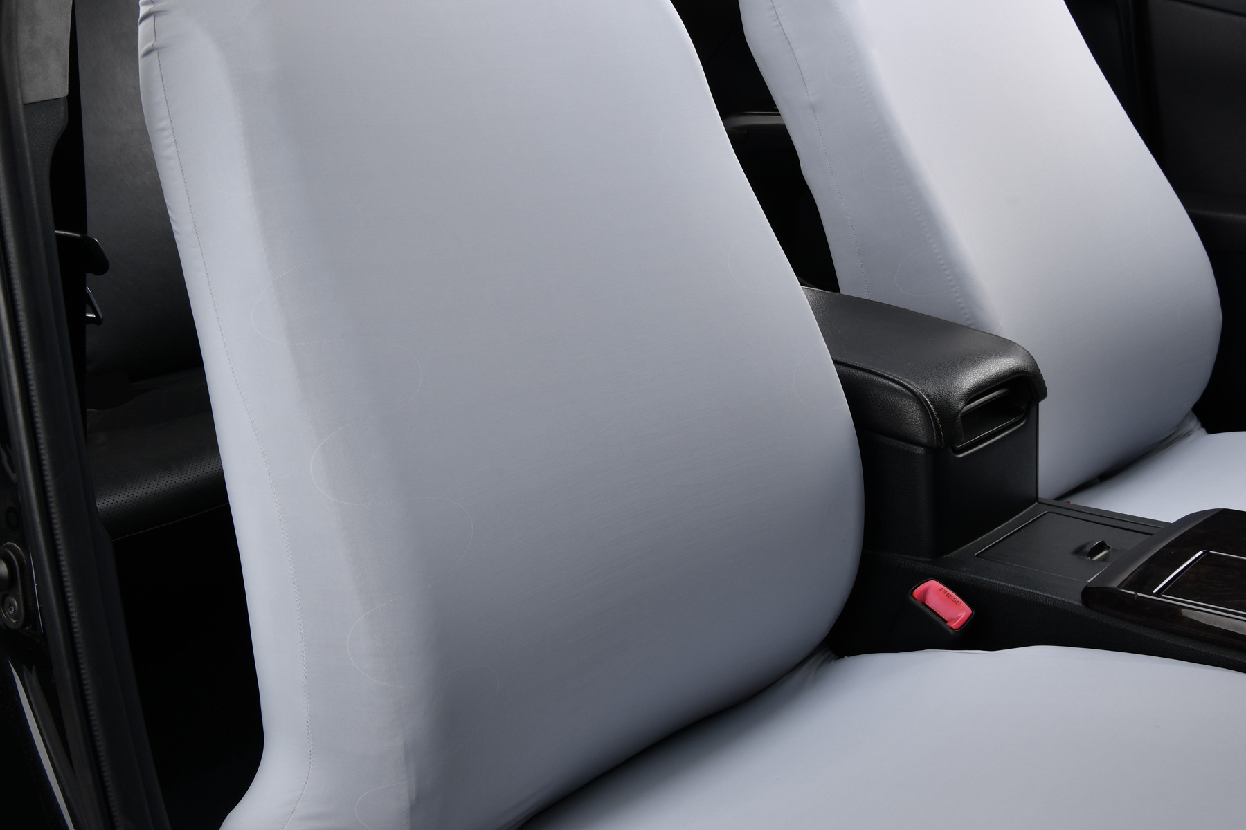 Ice Silk Elastic Non-Slip Car Seat Cover, Cooling B-Style Front Seat Single Universal Type Dustproof Car Seat Cover