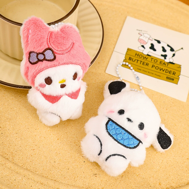 Cartoon cute rabbit for keys, bag, pack, decorations, plush pendant, minifigure, handmade, wholesale