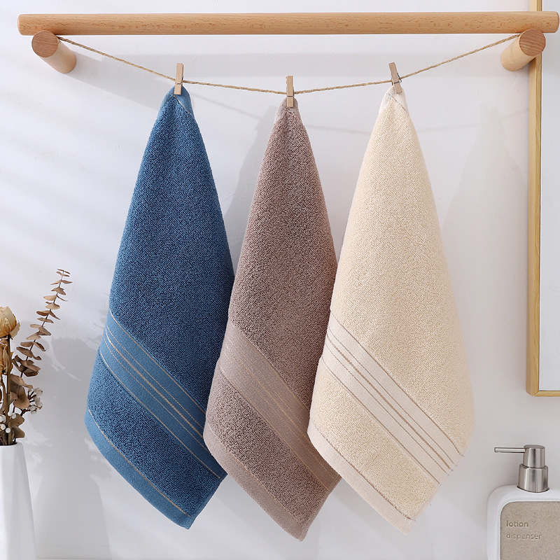 Cotton 32-strand square towel towel face towel factory wholesale soft absorbent enterprise company logo embroidered small towel Cotton 32-strand square towel towel face towel factory wholesale soft absorbent enterprise company logo embroidered small towel