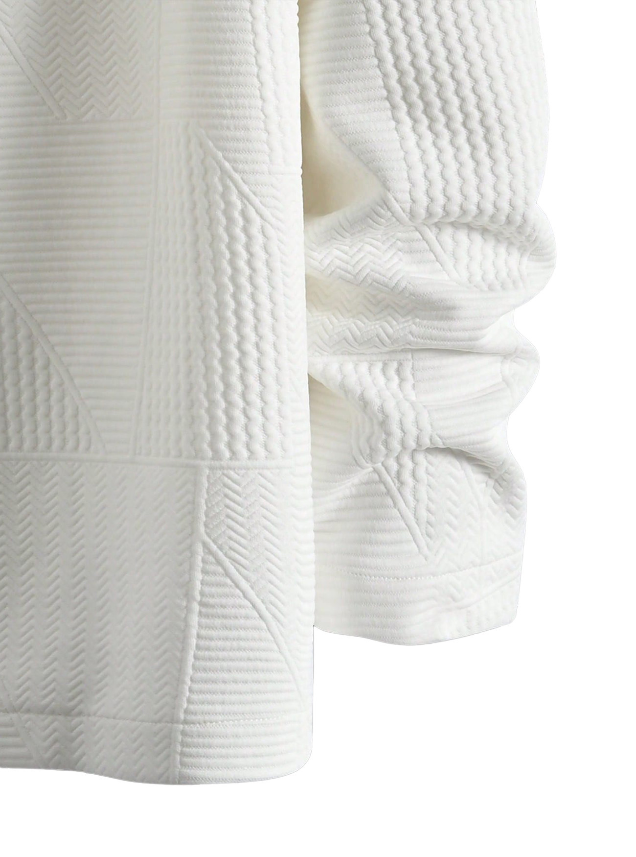 Men's Monochrome Jacquard Casual Single Breasted Jacket_voghion.com