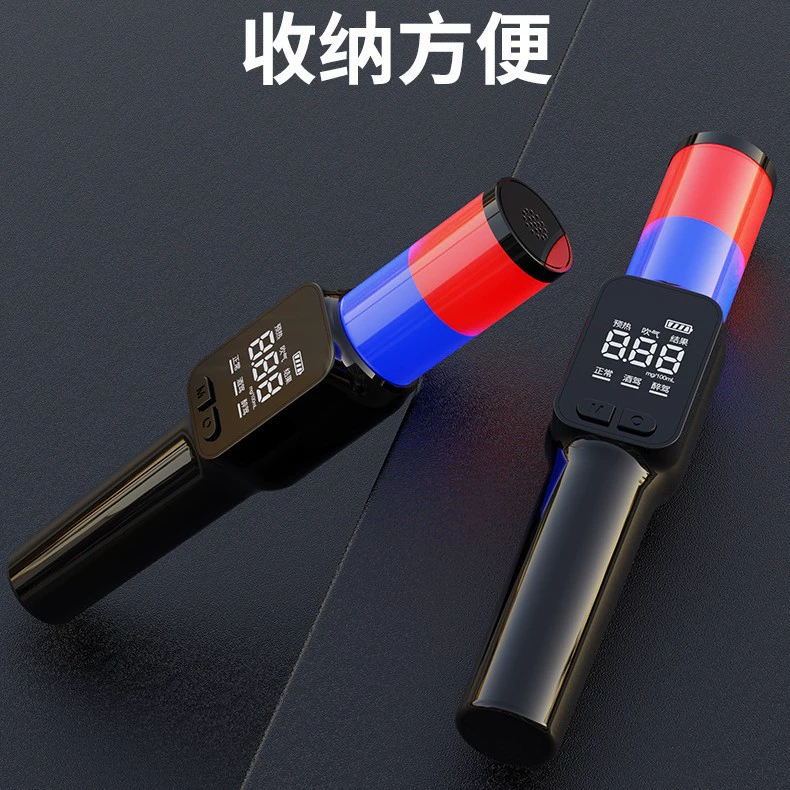 Мини-красный и синий бар тестер алкоголя на китайском и английском языках