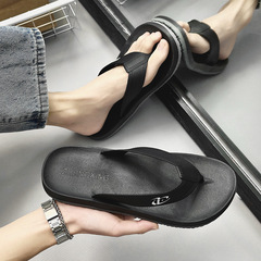 東南亞男士人字拖夏季防滑戶外涼拖夾腳拖鞋男休閒橡膠沙灘鞋潮流