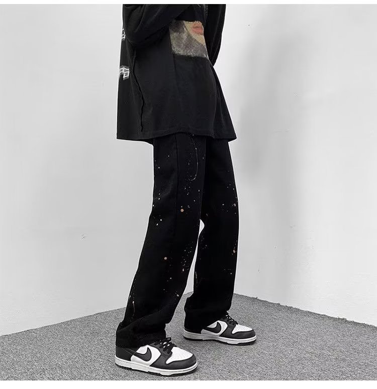 Gesprenkelte Jeans Bild 3