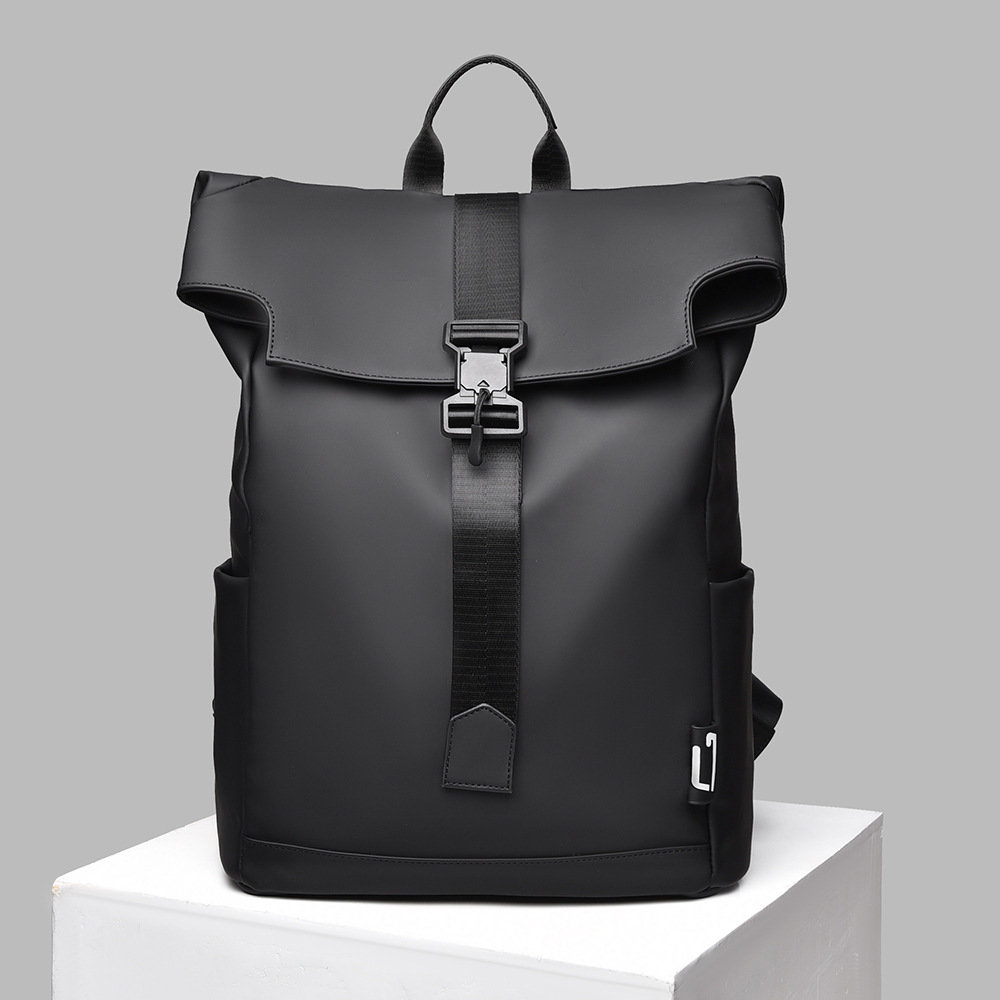 Men's Large Capacity Backpack For Commuting, Laptop Business Casual College Student Backpack, Waterproof Travel Bag For Men_voghion.com