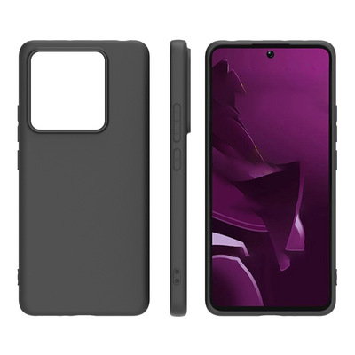 小米 POCO M7 PRO 5G手机壳适用于POCO M6 PRO黑色磨砂手机保护套