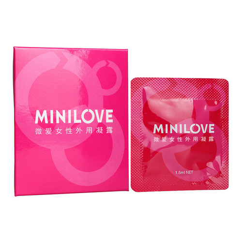 MINILOVE Micro Love Female Intimate Moisturizer 6-Piece Lubricant Bag for Enhanced Pleasure and Climax