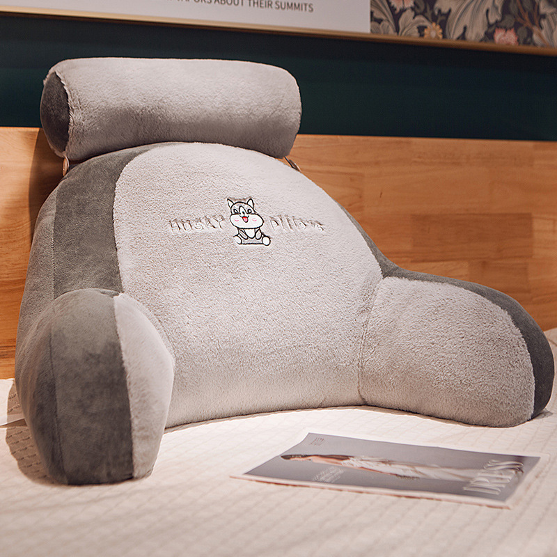 Bedside Cushion Soft Bag Waist Pillow Large Backrest Sofa Bed Backrest Pillow Playing Mobile Phone Dormitory Student Cross-Border