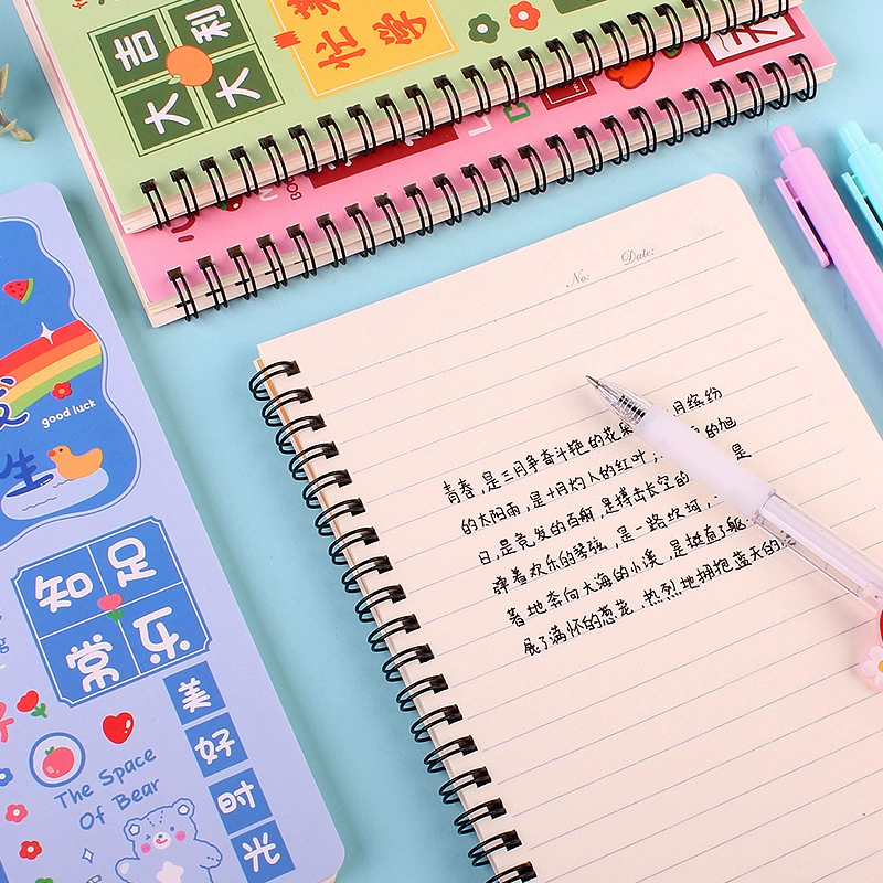 Genuine cute set, laptop for students, notebook, tear-off sheet