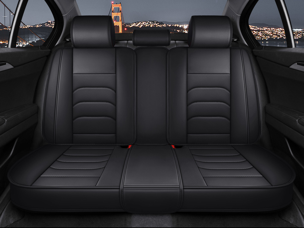 Cross-Border Foreign Trade Amazon Summer Car Seat Covers, Full-Cover Seat Cushions, Five-Seater Seat Cushions, Universal Leather Seat Covers for All Seasons