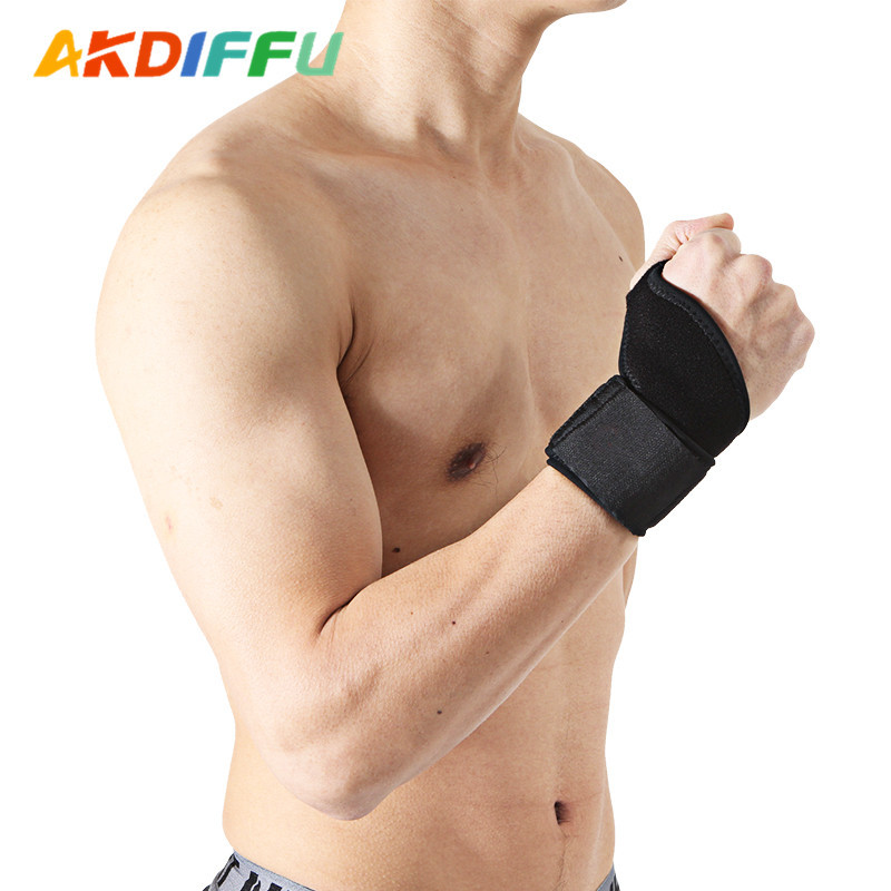 Deportes pulsera delgada presión de bobinado protector de muñeca de levantamiento de pesas bádminton voleibol fitness deportes protector de muñeca