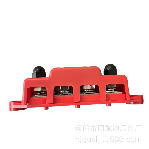 Factory direct supply RV ship bus line row M8M10 high current connection stud 304 stud plus pure copper distribution block