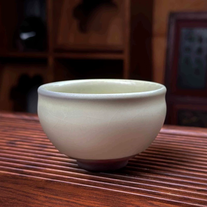 Tong Xiaozhong Baibei Jianzhan Tea Kung Fu Master Cup Tea Cup Ceramic Tea Cup White Tea Cup Tea Bowl Can Keep Thread