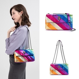 (Cross-border trading), rainbow one-shoulder bag, (Physicals)