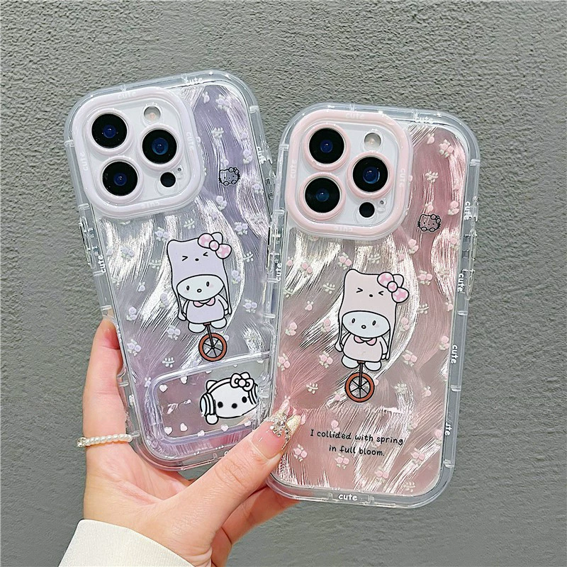 Apple, Hello Kitty, совместимый iPhone 15, чехол для телефона, трубка, браслет, iPhone13 Pro, объектив, iphone, 8