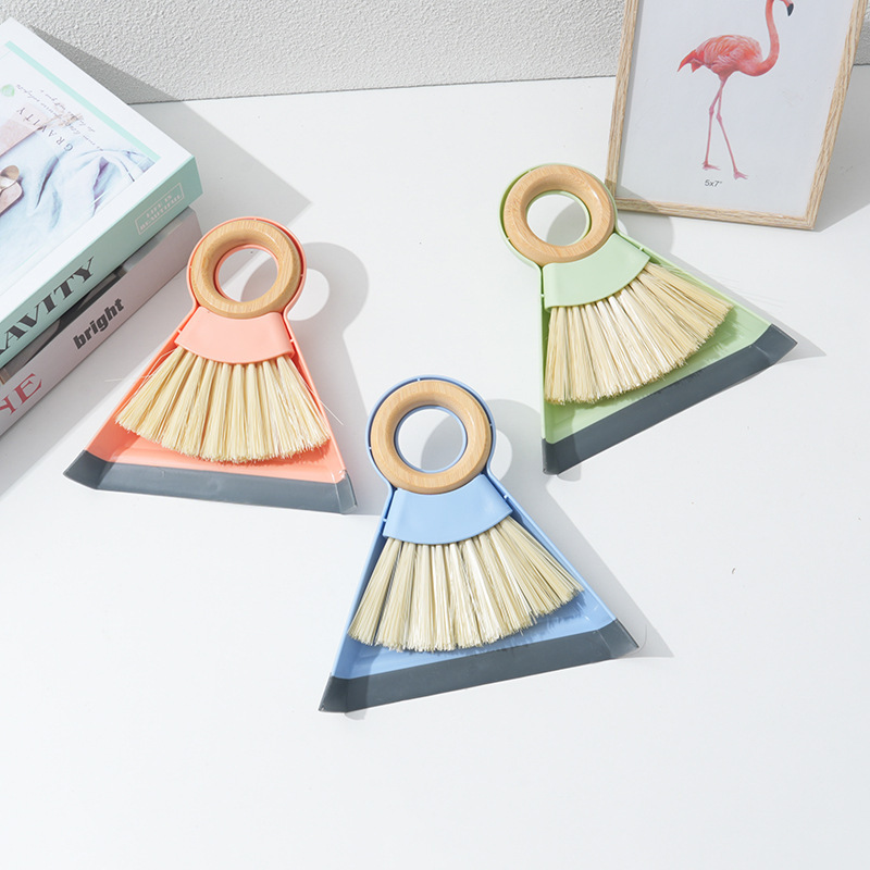 Desktop Cleaning Brush Broom Mini Broom Dustpan suit in stock Household Desktop Small Dustpan Garbage Shovel