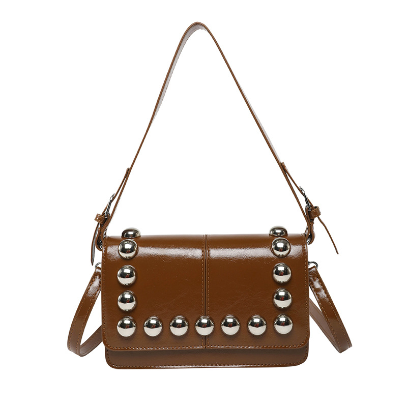 Bolso de moda transfronterizo 2025 verano nuevo bolso femenino de alta calidad textura bolso de hombro bolso de mensajero con cuentas personalizado marea