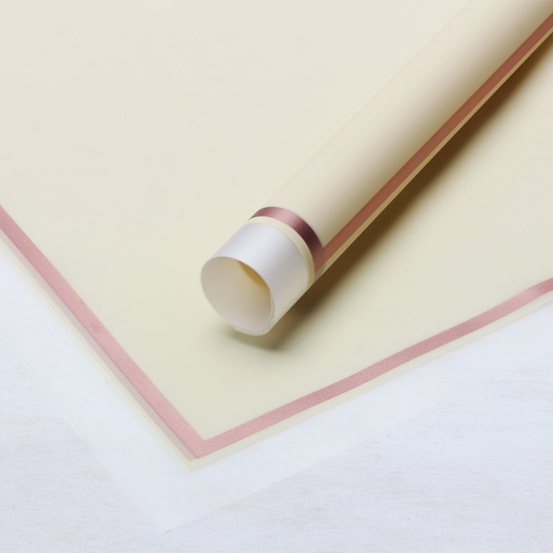 Huaxi transfronterizo Han Bundle de papel volador de película de gel de envoltura de flores impermeable florista suministros de flores papel de envoltura de ramo