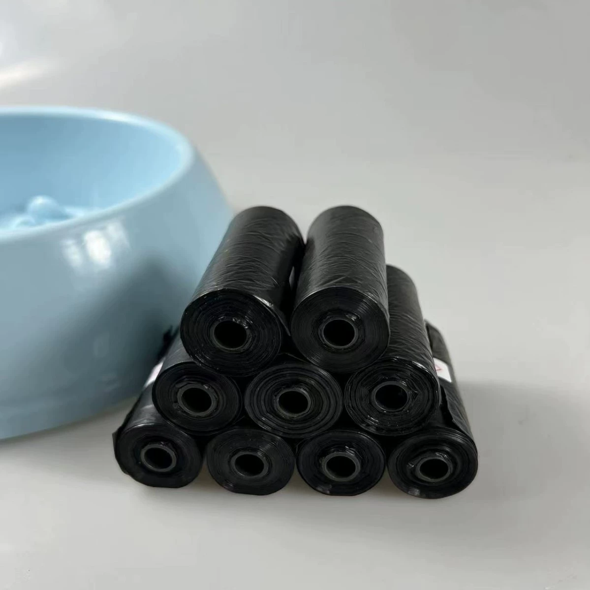 Фабрика прямые поставки мешок для мусора для домашних животных рулон 20 портативных мешок для туалета для домашних животных PE пленка собака мешок для туалета