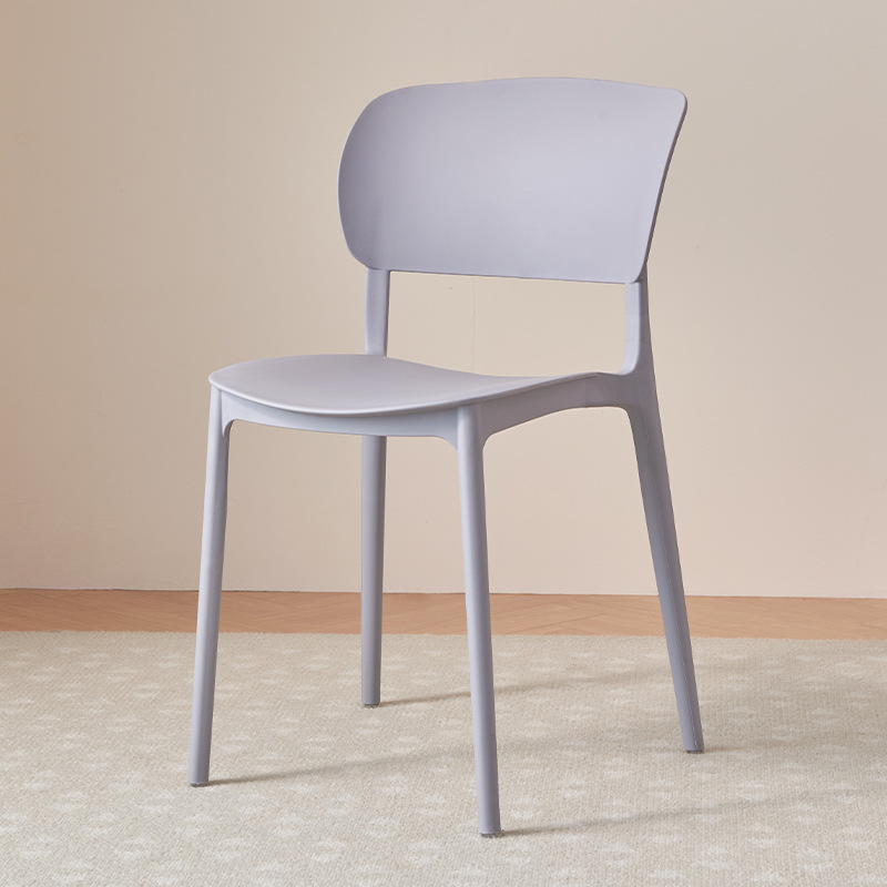 Mesa y silla de ocio de plástico PP moderna y simple macaron color red café leche té tienda de postres mesa y silla al aire libre