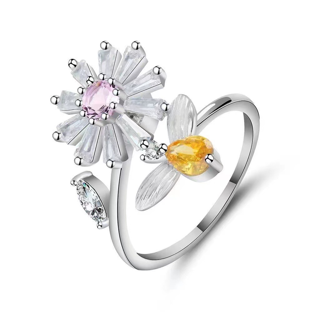 Rosebloom Anxiety Ring Color Variation 3