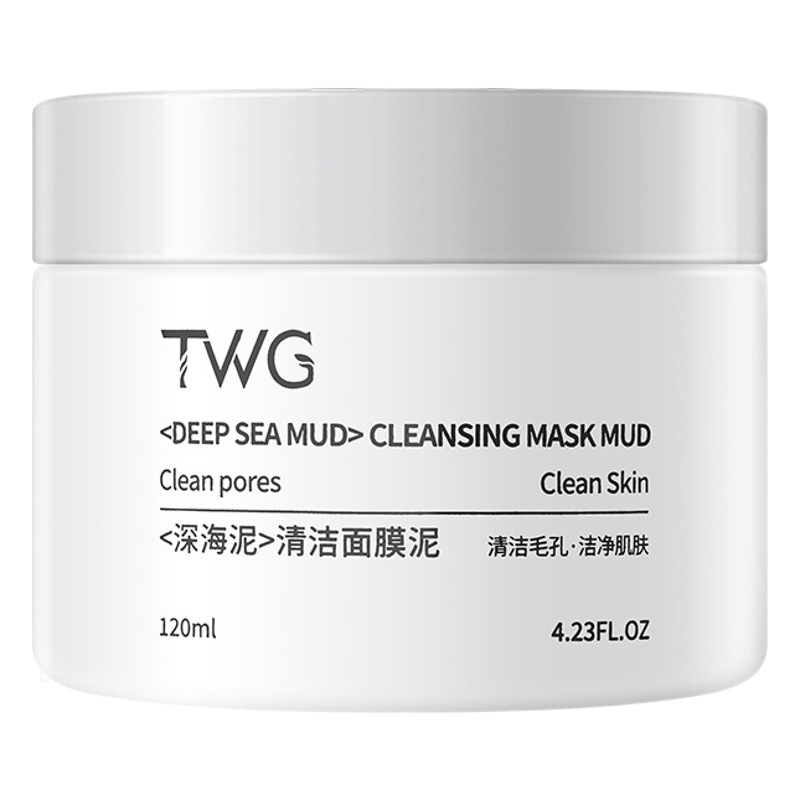 TWG deep sea mud cleaning mask mud cleaning wipe type mask mud