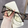 Fashionable glasses, city style, internet celebrity, Korean style