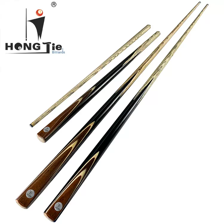 鸿杰台球厂家直销经济型台球杆斯诺克球杆1/2款台球配件台球用品