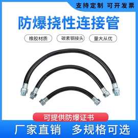 防爆挠性连接管防爆接线箱软管15*300 橡胶型软管防爆管穿线管