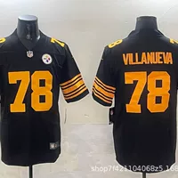 Футболка NFL Steelers, футбольная форма Pittsburgh Steelers, экспортная футболка Pittsburgh Steelers