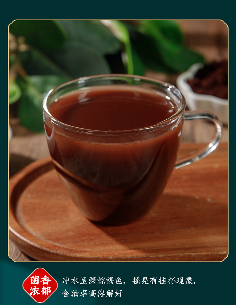 Reishi Spore Powder (Ganoderma lucidum) — Cell-Wall-Broken Ling Zhi Spores from Changbai Mountain in use