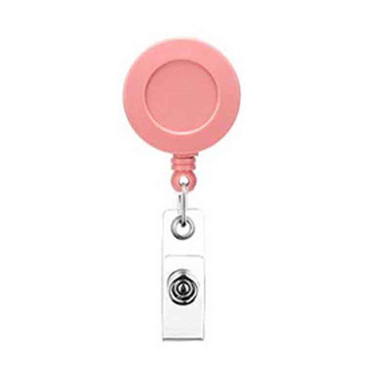 Clip de cinturón ABS de color de venta caliente de Amazon, hebilla telescópica, hebilla de alta elasticidad y fácil de tirar, hebilla de identificación