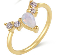 1 Pieza Anillos En La Nariz Estilo IG Brillante Geométrico Flor Mariposa Cobre Embutido Circón Anillos En La Nariz display picture 11