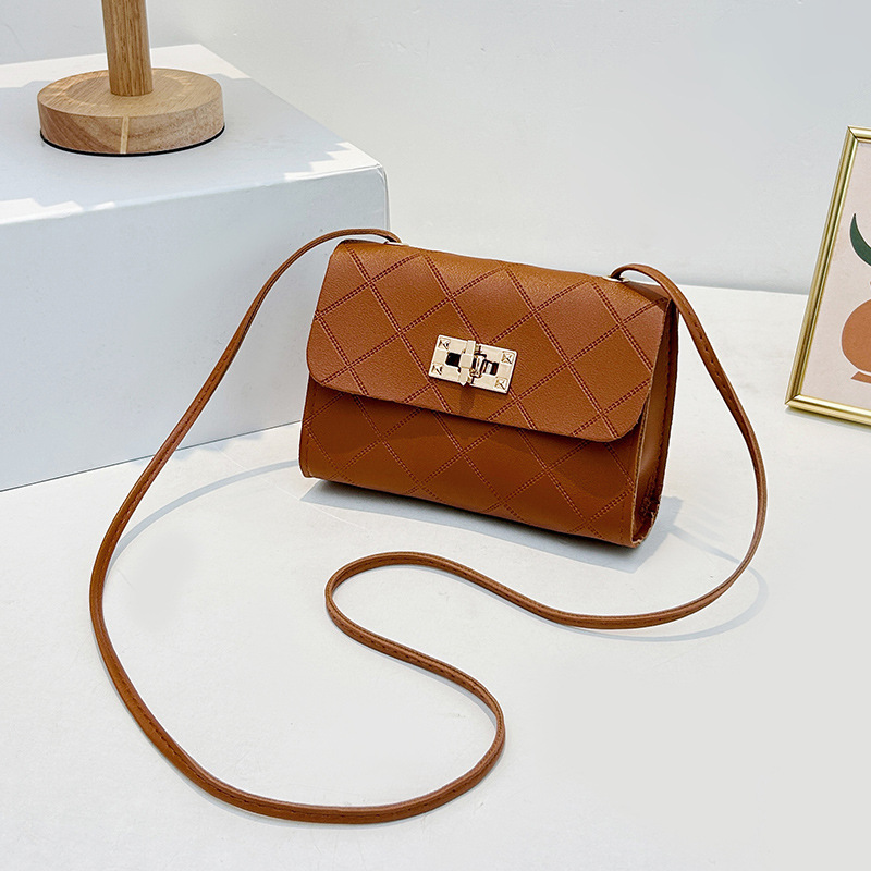 Ladiesbags bolsos de mujer al por mayor transfronterizos mini bolsos cuadrados de moda personalidad diamond relieve bolsos de teléfono móvil