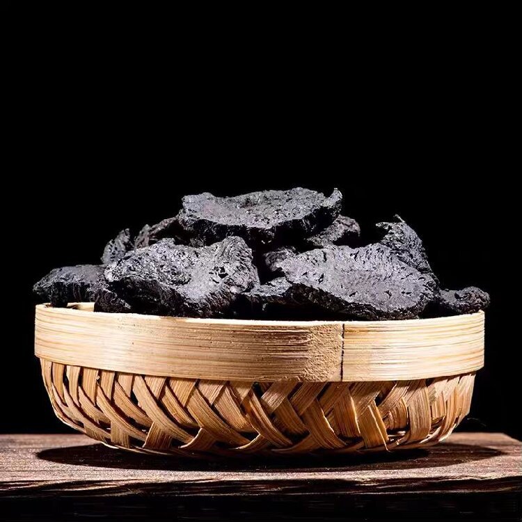 Prepared Rehmannia (Rehmannia glutinosa) — Nine-Steam-Nine-Sun Dried Shu Di Huang for Soup & Tonic preparation