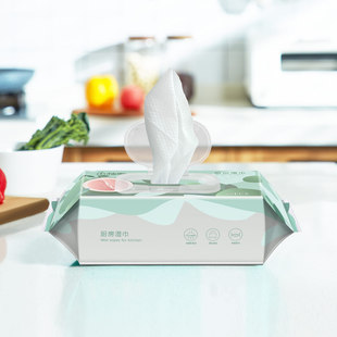 Pomelo kitchen wet tissue cleaning oil removing and decontamination household kitchen kitchen hood strong oil removing wet tissue
