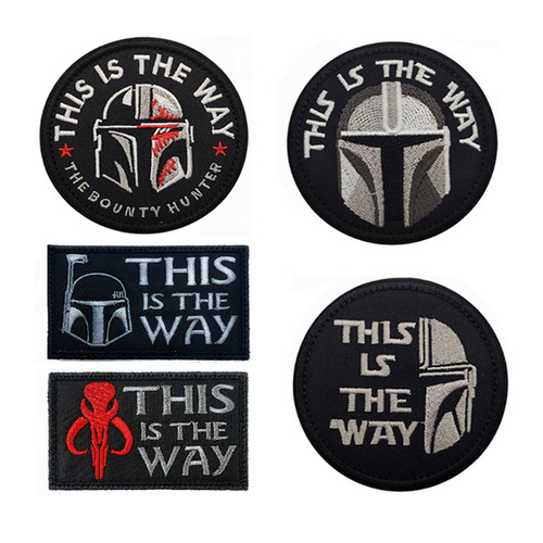 Bounty hunter patches embroidered cloth patch emblem cross-border goods Velcro armband cloth patch