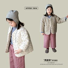 【清仓款】维木童装女童棉衣套装2024秋冬新款儿童韩版棉服上衣棉