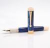 Jinhao 100 Tofu Century Series Steel Pen Sea Treasure Blue 18K Acrylic Office Calligraphy Signing Gift Pen Insurance