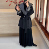 Obsidian black gray