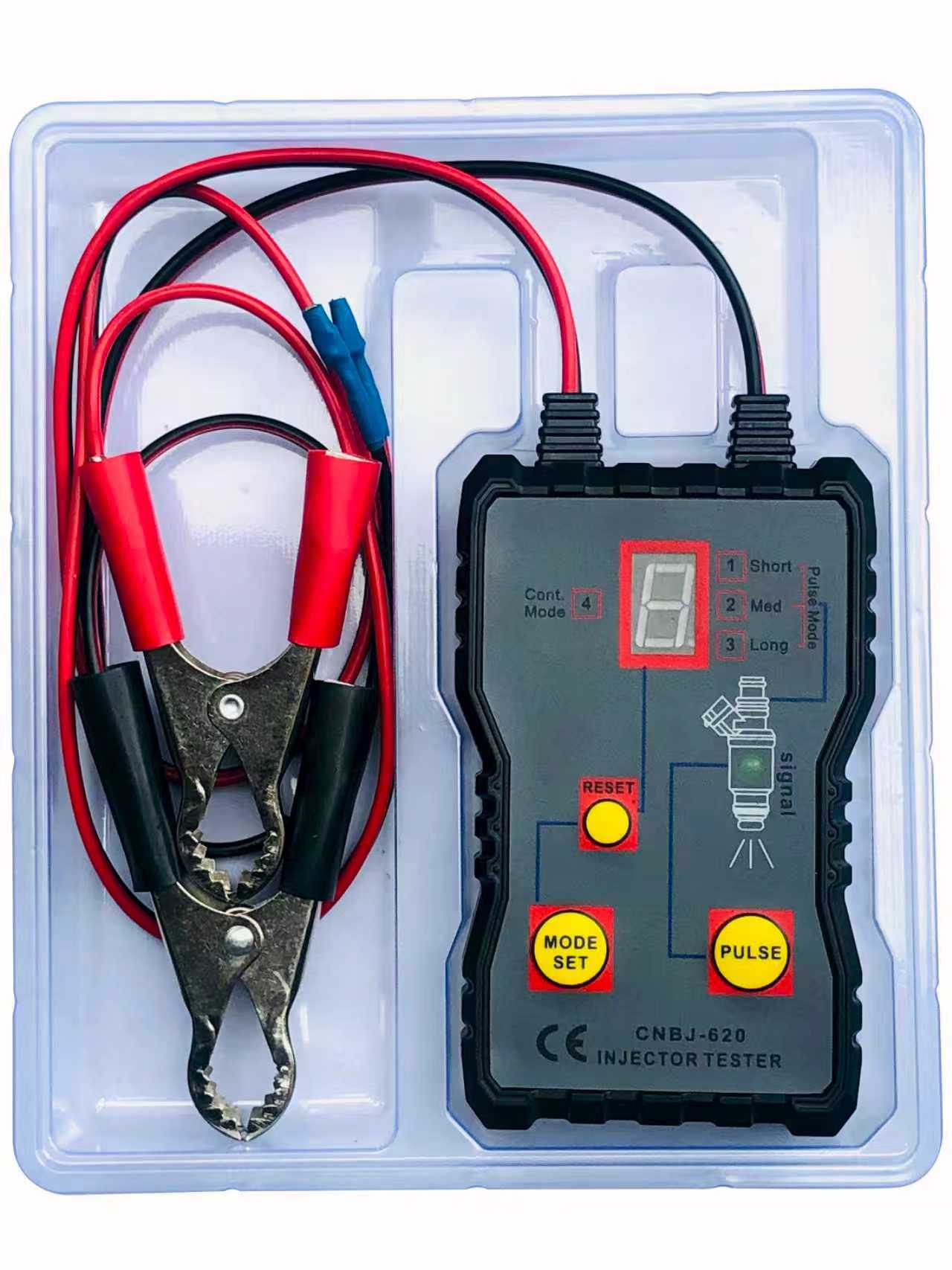 Car Injector Tester Injector Drive Detector Diagnostic Instrument Injector Cleaning Tool Auto Repair Tool