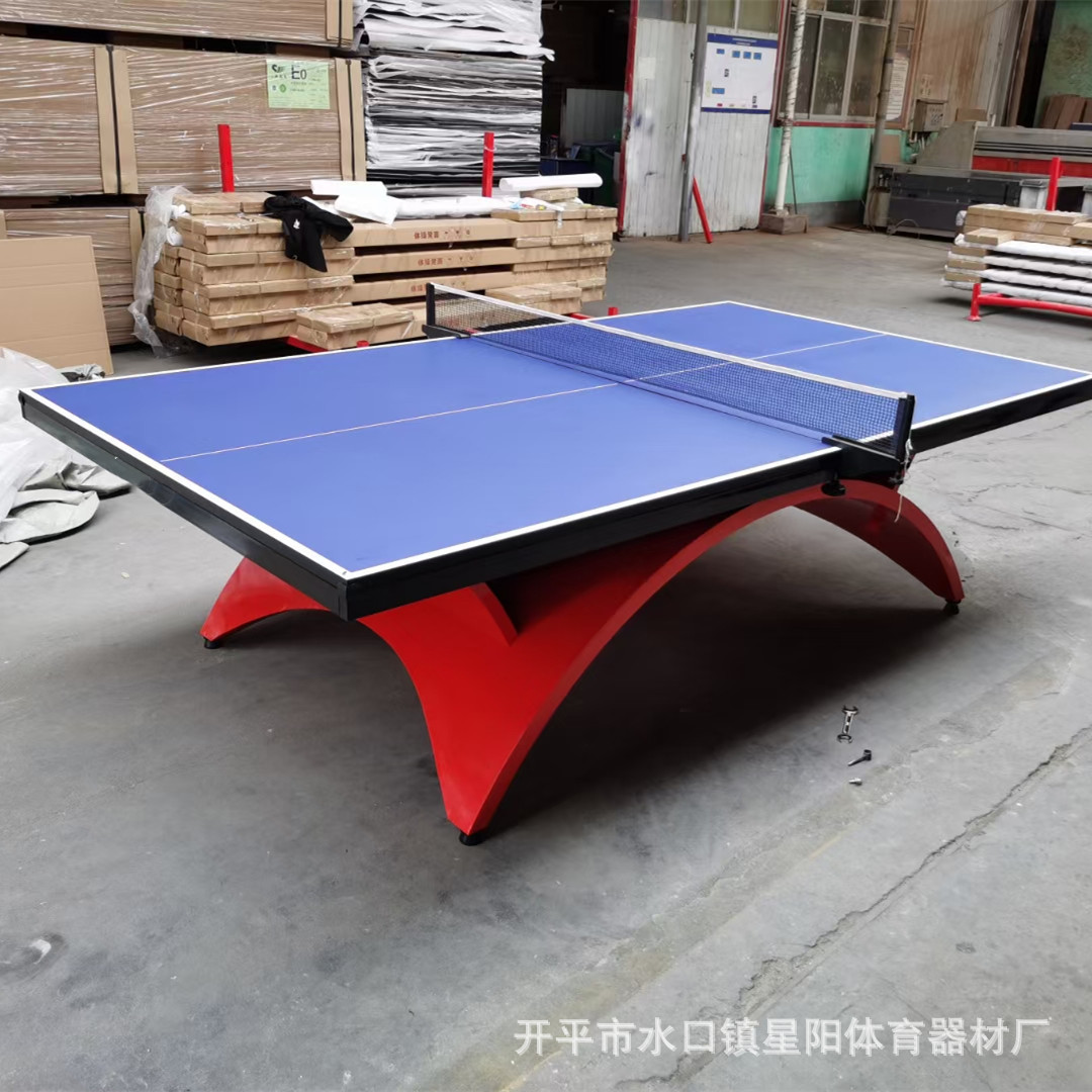 Wholesale 25mm large rainbow standard indoor ping pong tables for home, club, court, and competition.