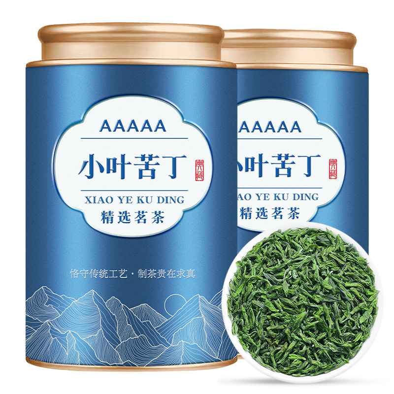 2026 New Tea Small-Leaf Kuding Tea Leaves from Green Mountains and Clear Waters, Sichuan Emei Mountain Tender Bud Herbal Tea, Loose Leaf, 500g