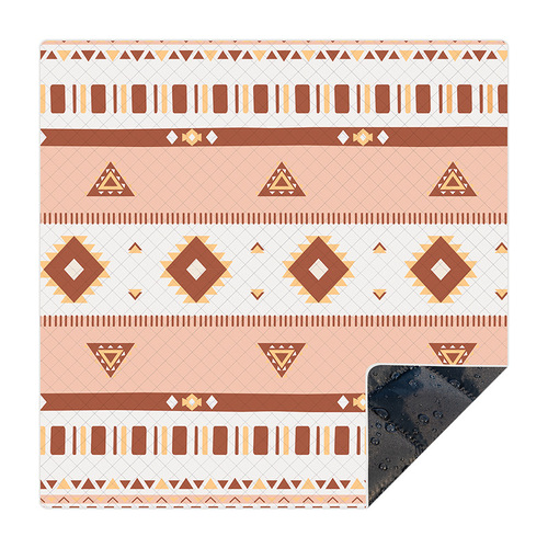 Picnic mat, exquisite camping home park grass blanket mat, outdoor portable machine washable ultrasonic picnic mat